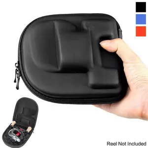 Portable Fishing Line Spool Protective Case, Waterproof Fishing Line Spool Bag, Hard Shell Fishing Gear Storage Bag for Outdoor