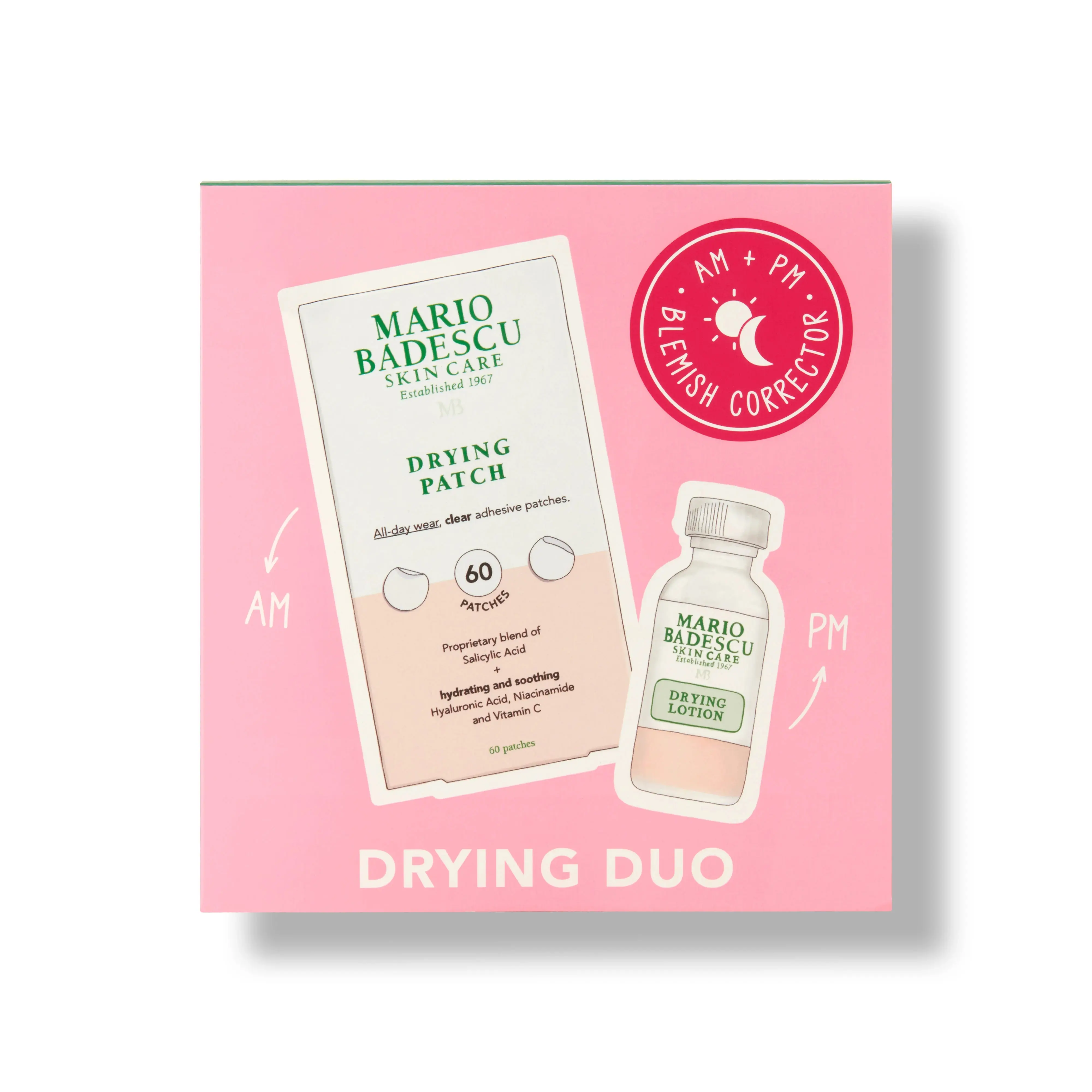 The Anti Blemish Drying Duo- Day and Night Acne Skincare Acne Skincare Blend Clear The Anti Blemish Drying Duo- Day and Night Acne Skincare Acne Skincare Blend Clear