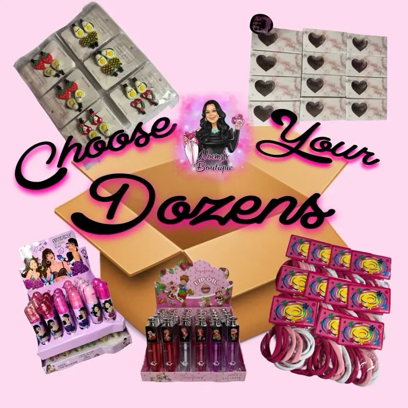Choose 6 dozens Bundle- Accessories Coin Bags Keychains Socks fashion trendy items
