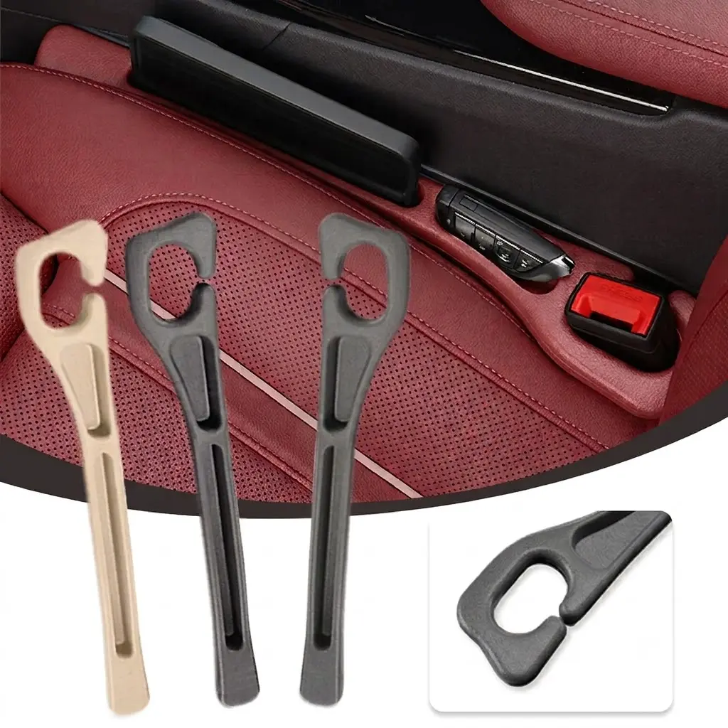 SEAMETAL Car Seat Gap Filler (2pcs Left & Right), Universal Flexible Leak-Proof Plug Strip, Interior Stowing & Tidying Accessories for Vehicles, Fit for 99% of Models, Accessories For Car