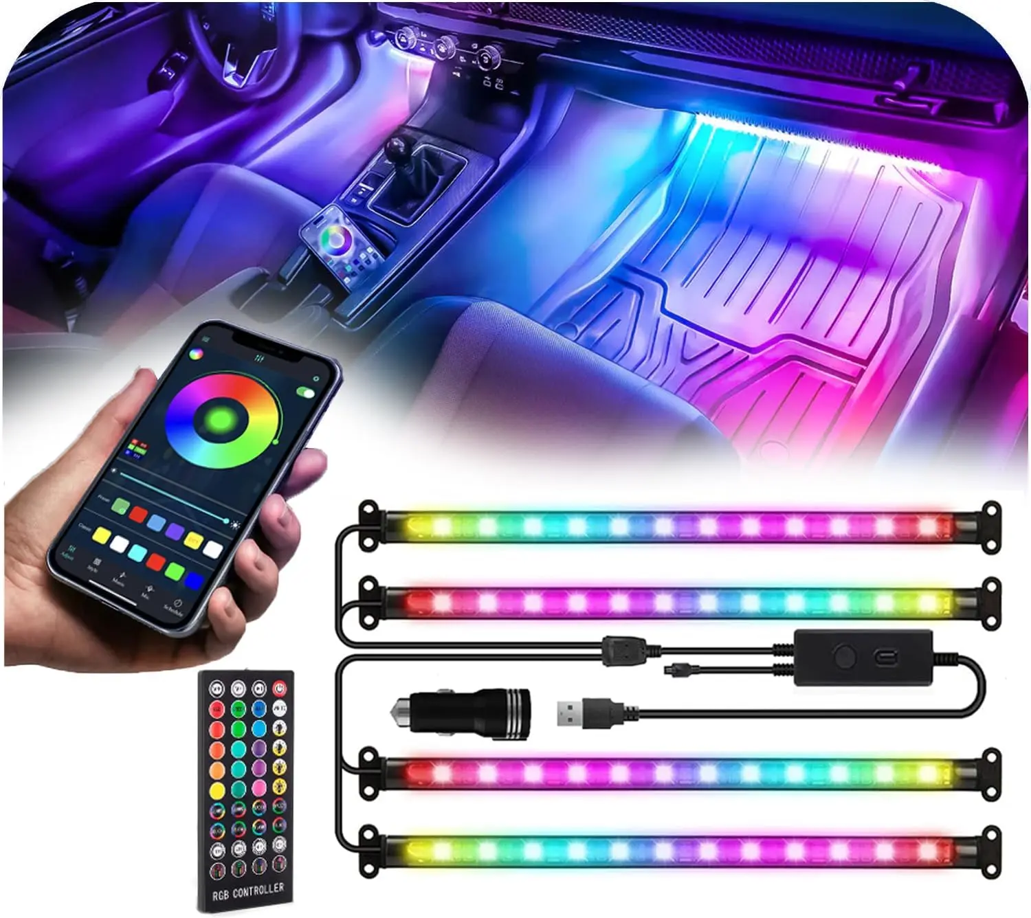 APP RGBIC(48LED Beads)