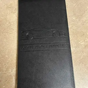 Car Registration & Insurance Card Holder, Magnetic Closure Vehicle Organizer, Car Essential Document Wallet, Spring Gift, for Pokemon Cards Holder, Compact Car Accessories, Essential for Owners