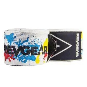 Revgear Pro Series  Elastic Hand Wraps | Splatt White |  2"x 180"
