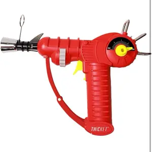 Raygun Torch Lighter Adjustable Flame and Safety Lock, stainless steel steel tip and portable