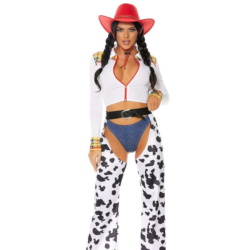 Forplay Women's Halloween Keep It Light Sexy Cowgirl Costume