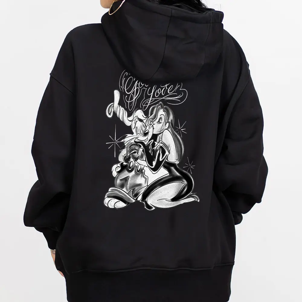 Graphic-Hoodie Good Lovin Full Color Chicano Streetwear Hoodie, Gangster Style Chicana Art Cholo Chola Outfit Unisex Casual Pullover, Full Size Mexican American Urban Fashion Hoodie