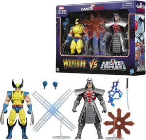 Gamerverse - Marvel Legends - Wolverine vs Marvel's Silver Samurai Action figurine/statue 2-Pack  [COLLECTIBLES] Action figurine/statue, Collectible