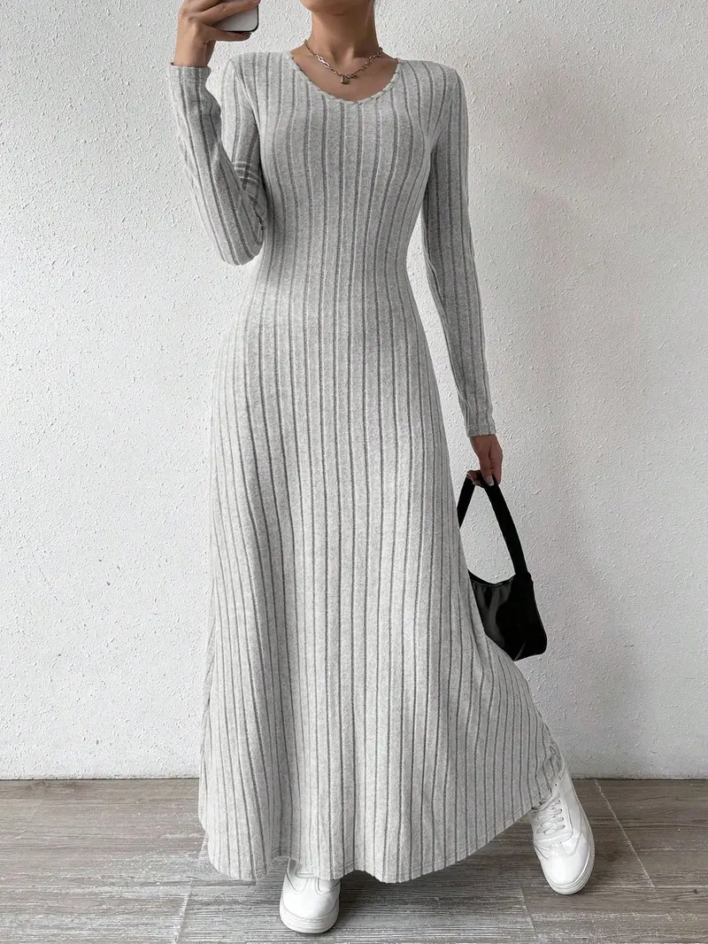 knee length dresses for ladies Faux Leather Fleece Lined Maxi Tube Dress