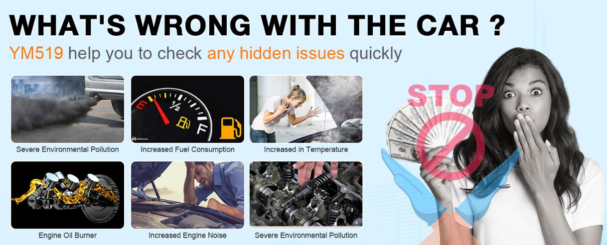 OBD2 Scanner & Battery Tester – Color Screen Code Reader for All OBD II Cars (1996 & Newer)