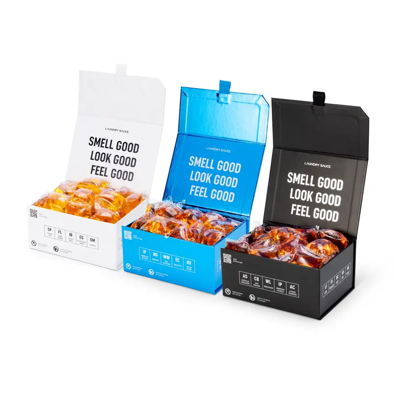 Laundry Sauce Premium Laundry Detergent Pods 3-Pack Bundle: Ultimate Deep Clean & Fragrance Boost, Concentrated Formula for Tough Odor & Stain Removal, High-End, Luxury Laundry Pods