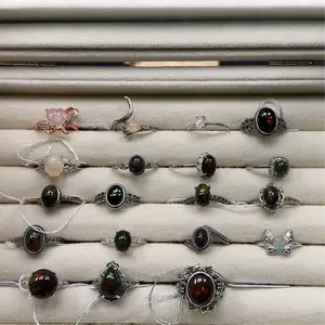 [Quick sale] Sliver Jade Rings