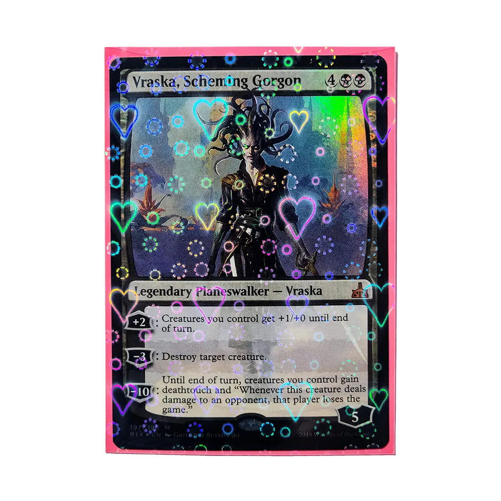 Prismatic Defender PULSAR (Hearts) Holographic Card Sleeves - 100 Standard  Sleeves (66 x 91 mm) TCG & Trading Cards - MTG, Pokemon, Lorcana, Digimon -  TikTok Shop