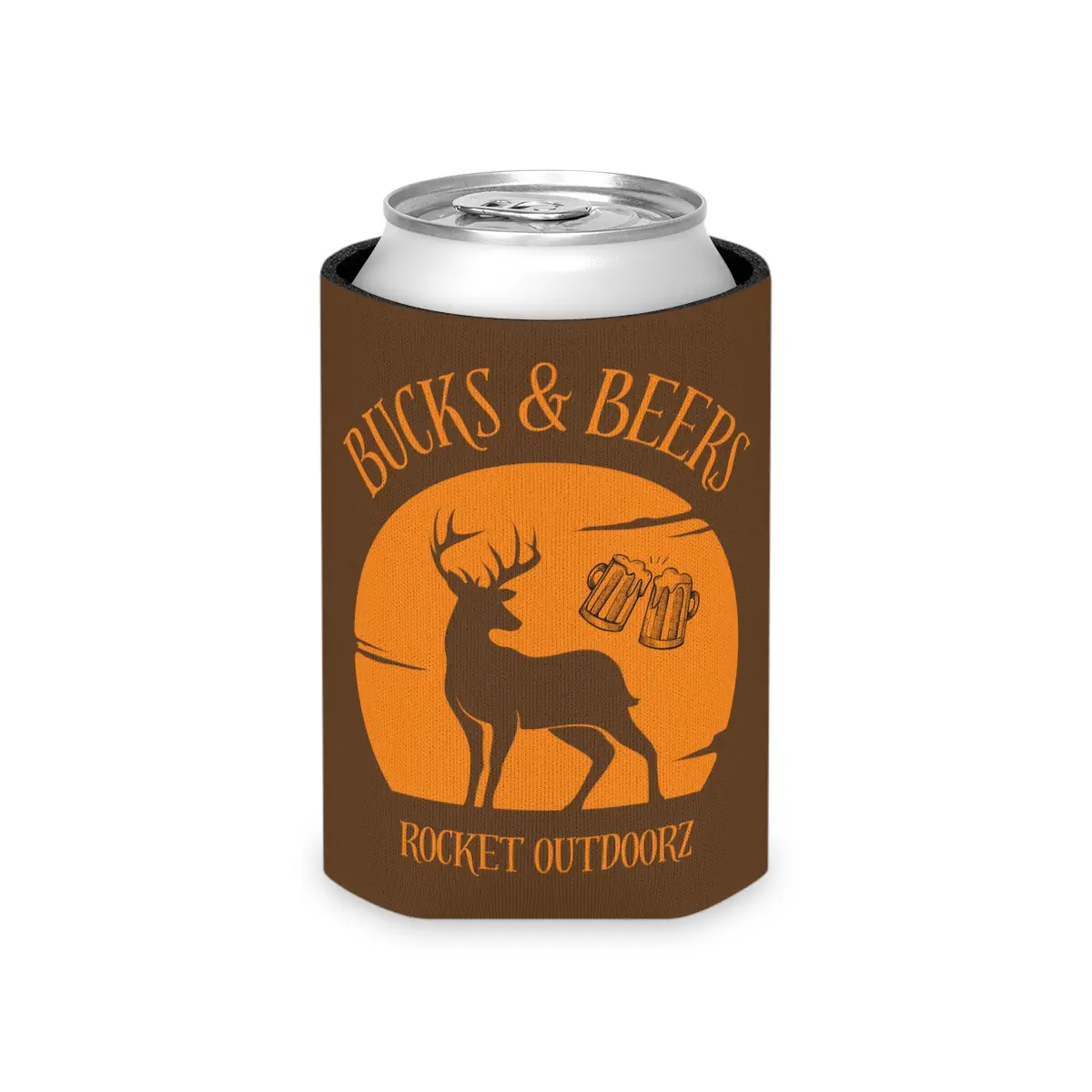 Bucks & Beers Can Cooler