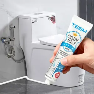 Universal Waterproof Fast-Drying Tile Grout, Toilet Sealant, Effective Gap Repair, Kitchen Bathroom Sealing Gel, RV Bathtub Sink Floor Shower, Invisible Waterproof Sealant