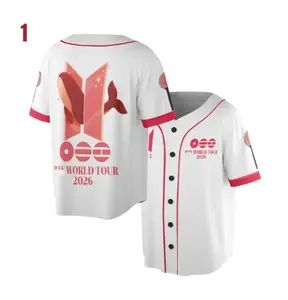 Bangtan - Whalien Baseball Jersey, Arirang Merch Concert Idea Outfit, Jersey Inspired Colors for Army, We Are Back World Tour 2026