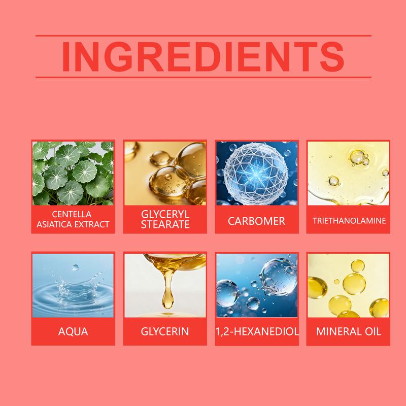 Professional Scar Removal Cream, Advanced Silicone Skin Repair Gel for Burn,Acne Old Scar Removal Cream for Face & Body | Fades Dark Scars，Moisturizing cream