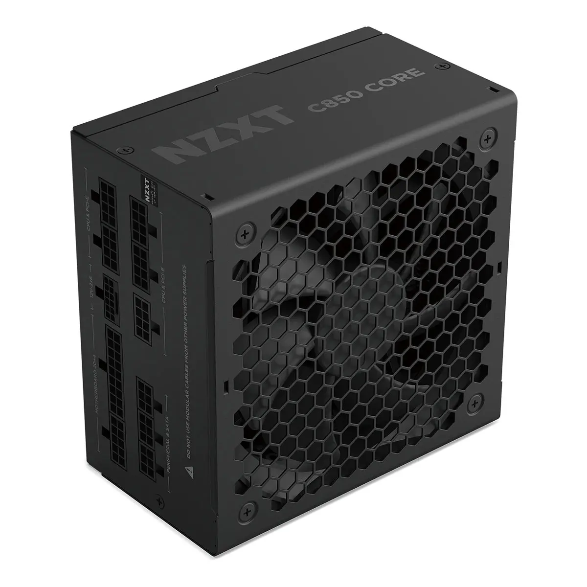 NZXT C850 Gold Core 850W 80+ Gold Certified Fully Modular ATX 3.1 Power Supply Unit, Black
