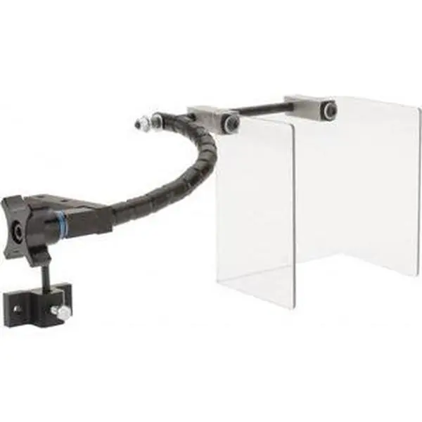 Flexbar Drill Press Guards, Type: Drill Press Shield with Base, Shield Material: Lexan, Shield Width (Inch): 6, Shield Length (Inch): 6, Shield Style: Wing-Shaped, Base Type: Bracket/Mounting Bar 13032