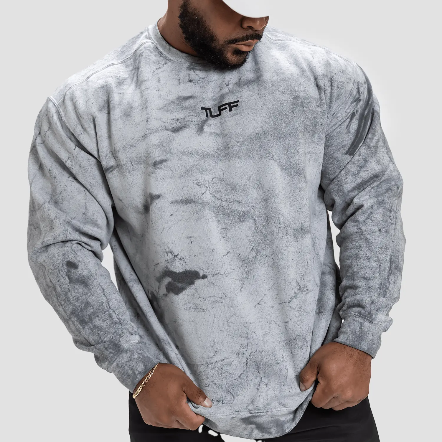Stone Wash Essentials Crew Sweatshirt