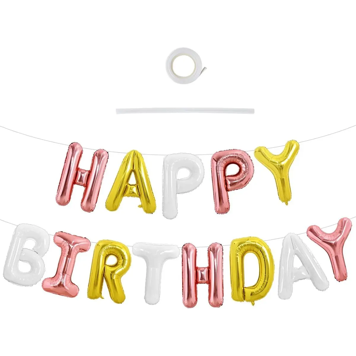 Rose Gold Gold White