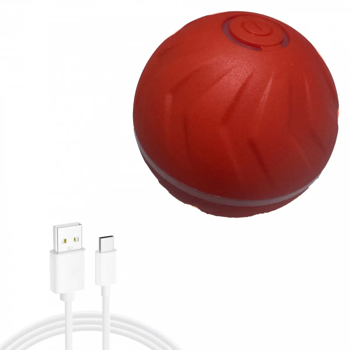 Orange charging cable 3-piece set