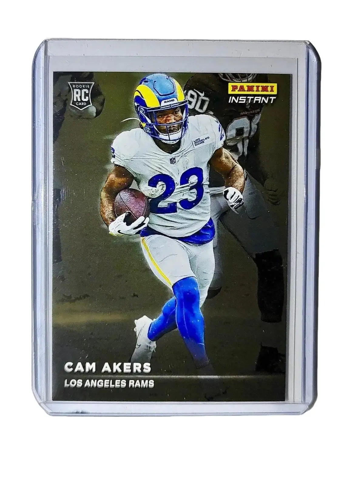 Cam Akers Rookie 2020 Panini NFL #12 Rookie Spotlight Card Los Angeles Rams