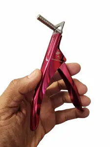 Nail Extravaganza Beauty Artificial Nails Cutter 3oz Weight, 4in Length, Includes Magnets for Secure Nail Placement, Single Item Manicure Cutics