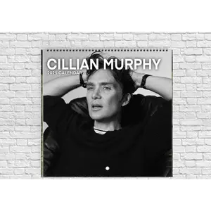 Soft Cactus Cillian Murphy 2025 Calendar Wall Calendars Wall Hanging Calendar