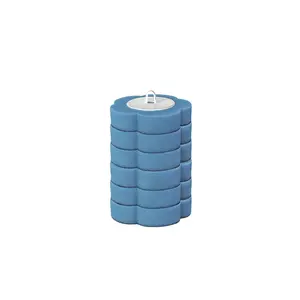 Disposable Toilet Brush Set for Bathroom Cleaning, Bathroom Brush Cleaner, with Automatic Lid Flip and Disposable Toilet Brush Heads, Intelligent Lid Flip