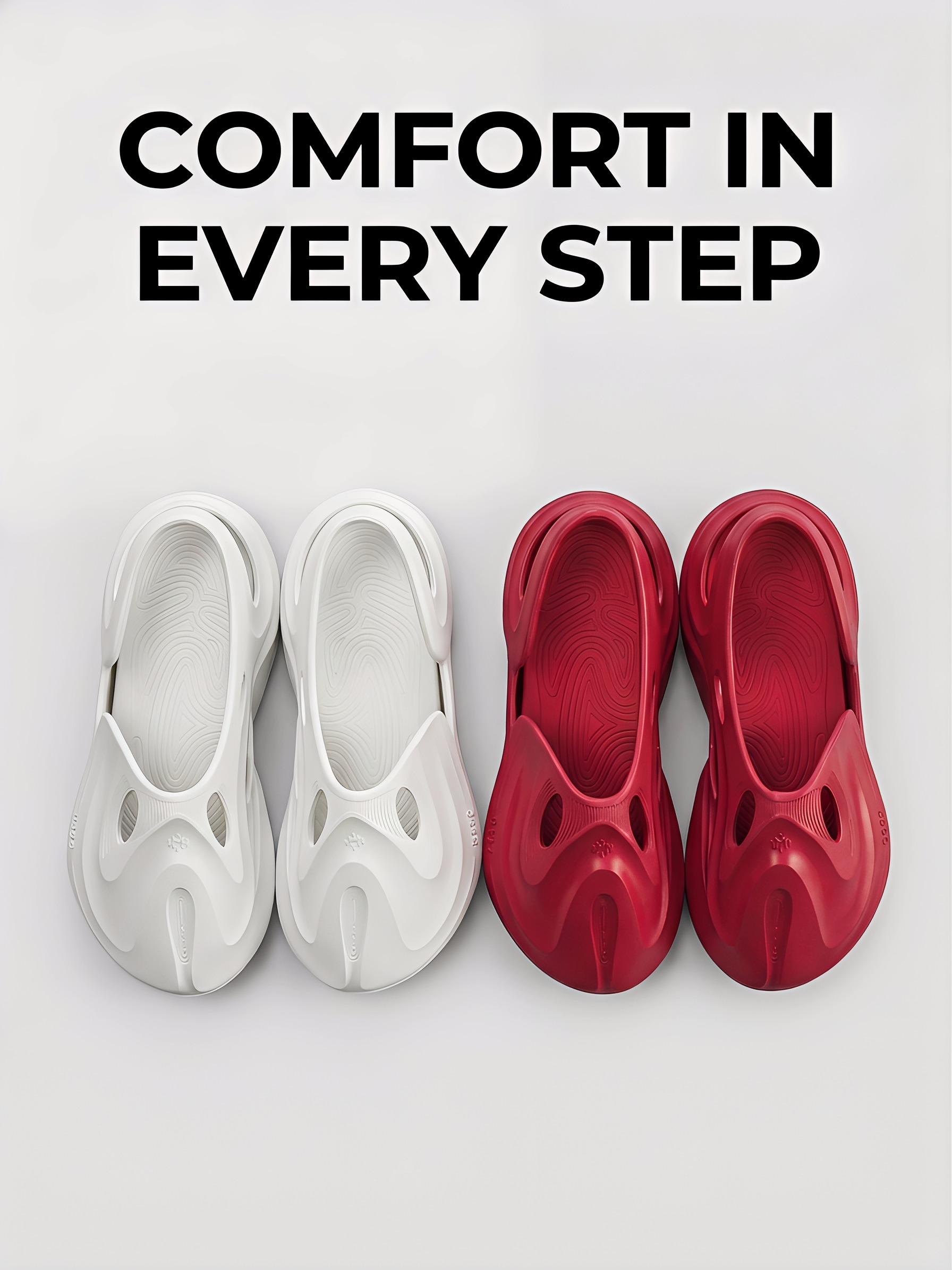 Women's Y2K Cloud Slingback Clogs, Lightweight One-Piece Molding Non-Slip Summer Sandals