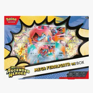 Pokémon TCG: Mega Evolution Ascended Heroes Mega Feraligatr ex Box