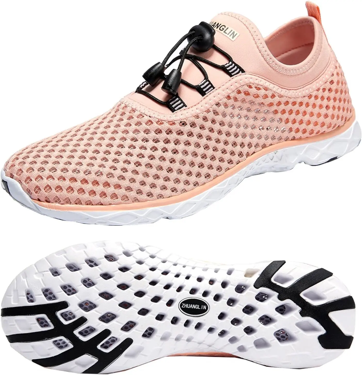 Women’s Quick-Drying Aqua Shoes with Fast 3-Second Drainage | Swim, Hike & Yoga