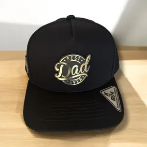 Best Dad Ever Hat SnapBack Black for Men Cotton Classic Design Simple Meaningful Accessory Perfect Gift