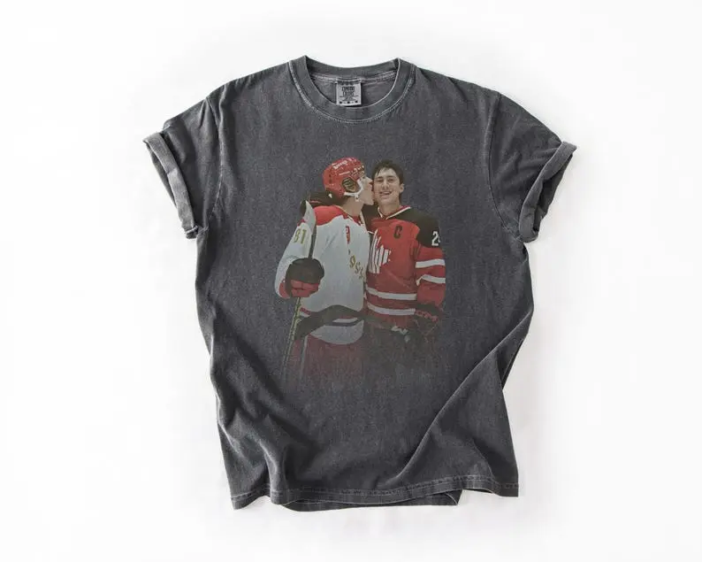 Hudson Williams Connor Storrie Shirt - Comfort Colors, Rivalry Inspired Rozanov Tee, Ilya Rozanov Shane Hollander Tshirts, Heated BookTok Gay Hockey Merch Fan Apparel
