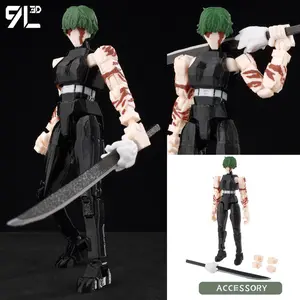 9L 3D Printed Anime Jujutsu Kaisen Sukuna Lucky13 Dummy 13 Movable Shapeshift T13 Action Figures Mannequin Toys for Collectors