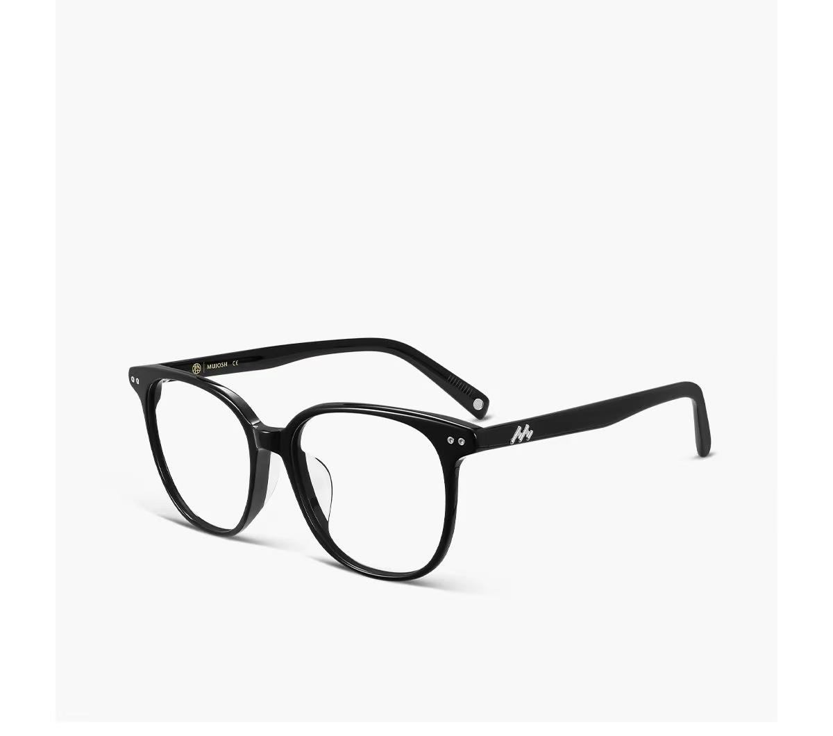 Men's Black Fashion Sunglasses Lensless Accessory for Stylish Looks