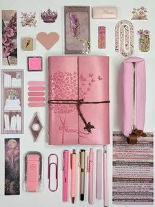Vintage Pink Bookish Bundle Gift Set