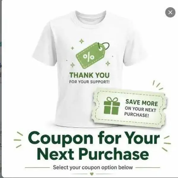 Thank You Gift For Purchasing Our T-shirt - Sweatshirt - Hoodie - Event Gift, Back to Shoppingg