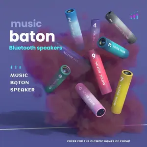 Portable Bluetooth-compatible Speaker for Running & Cycling, Waterproof Wireless Outdoor Soundbar with Power Bank Functionality, Home Use