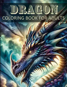 Dragon Coloring Books For Adults: Dragon Adult Coloring Book | 50 Detailed Fantasy Dragon Illustratuions