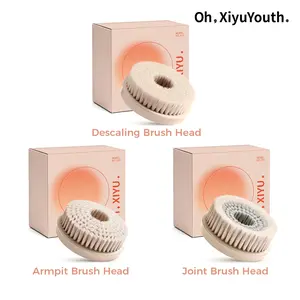 Oh,XiyuYouth. Electric Body Brush Bath Brush Head Suitable For Personal Bathroom Supply, Compatible with XY1 XY1-Plus - Oh, XiyuYouth. (Pronounced 'Oh, She-You') Shower Essentials Exfoliating Tool