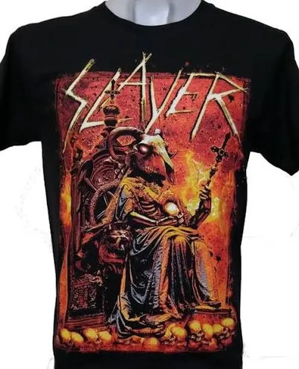 Slayer Reign in Blood Vintage Graphic T-Shirt, Classic Thrash Metal Album Tee, Metal Fan Apparel, Collector Gift T081237
