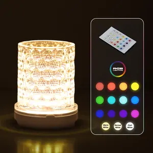 Round LED Coaster, Mother's Day Gift, Coaster Light-perfect for decorating at clubs, camping trips, and familyparties. Comes with a waterproof cover and multiple coloroptions.