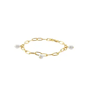 Liva Bracelet 18ct Gold Plated
