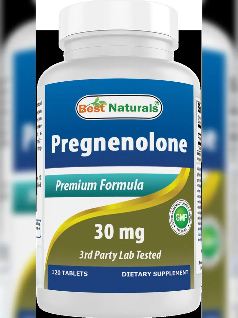 Best Naturals Pregnenolone 30 Mg Tablets, 120 Count