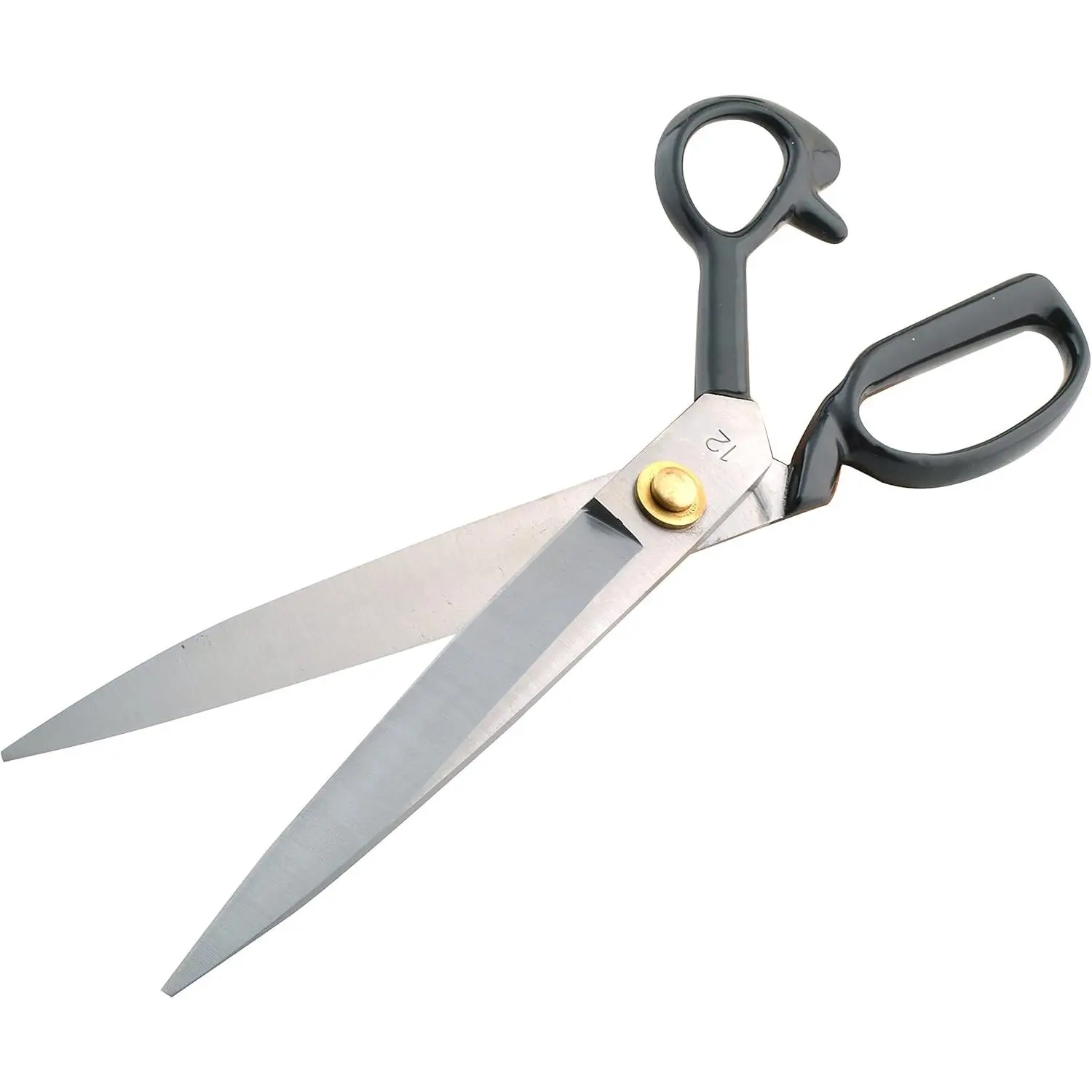 (R) 12" Upholstery Shears Heavy Duty  For  Arts and Craft Fabrics, Carpets (12 Inch Leather )