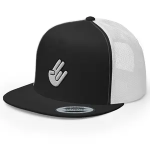 RIVEMUG The Shocker Trucker Hat Flat Bill High Crown Adjustable Funny Adult Humor Inappropriate Cap