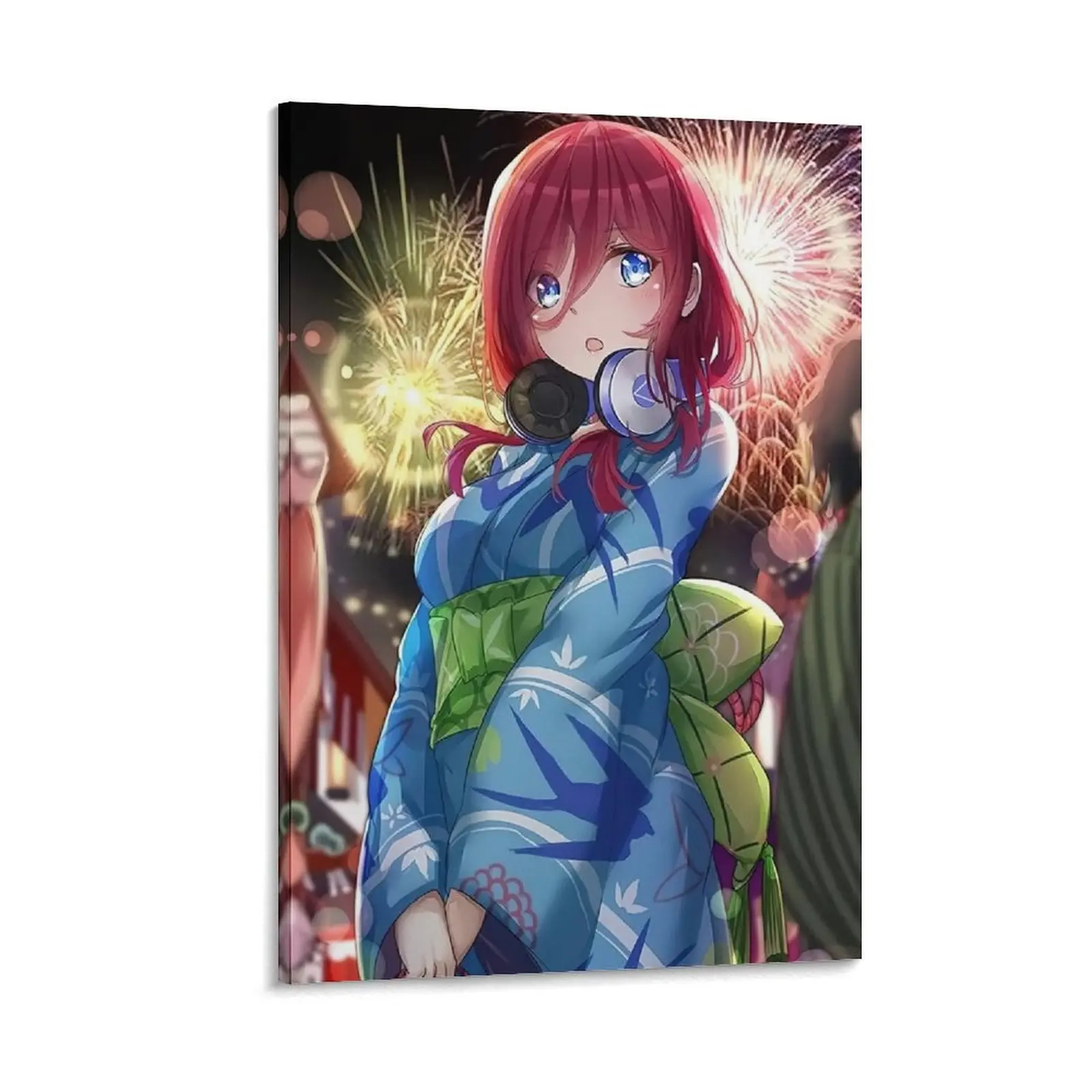 The Quintessentials Quintuplets Miku Poster. Anime Girl Home Decor for Living Room.Suitable for Decoration Anywhere. Canvas Poster Bedroom Decor Sports Landscape Office Room Decor Gift Frames Ornaments Wall Artistic Print Photo