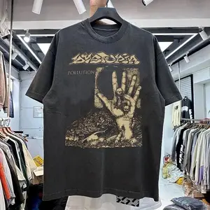 Dystopia Band 90S Graphic Reprint Black Short Sleeve Unisex T Shirt, Gift For Fan, Unisex Shirt For Him Her