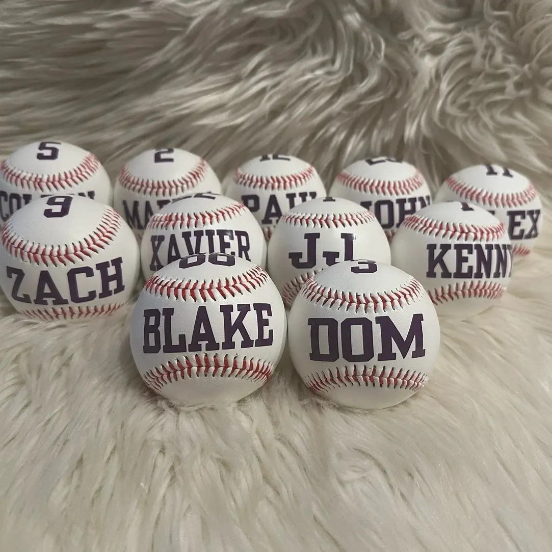 Personalized Standard Authentic Baseballs Personalized Standard Authentic Baseballs